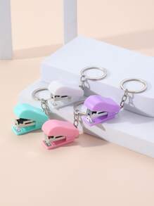 1 cái móc khóa quyến rũ mũ bảo hiểm mini màu ngẫu nhiên - Nhiều màu - Xem 1