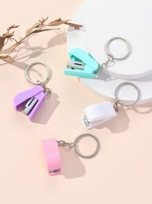 1 cái móc khóa quyến rũ mũ bảo hiểm mini màu ngẫu nhiên - Nhiều màu - Xem 3
