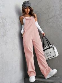 SHEIN Unity 1pc Flap Pocket Overalls