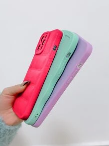 Bộ ốp điện thoại 3 mảnh màu trơn - Nhiều màu - Xem 2