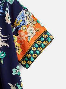 SHEIN VCAY Kimono con estampado floral