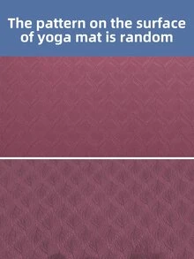 1 pieza Alfombra 183*61CM plegable Yoga - Burdeos - Ver 3