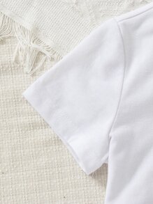 Toddler Girls Ditsy Floral Print Ruffle Hem Cami Dress & Tee - Multicolor - View 5