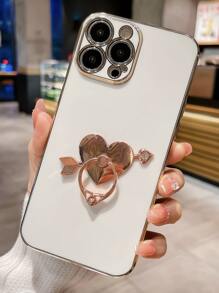 Heart Ring Holder Phone Case