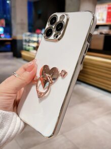 Heart Ring Holder Phone Case