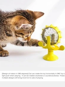 1 đồ chơi huấn luyện thú cưng bị rò rỉ thức ăn - Màu vàng - Xem 5