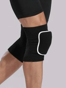 2 piezas Rodillera - Blanco y Negro - Ver 2