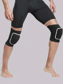 2 piezas Rodillera - Blanco y Negro - Ver 4