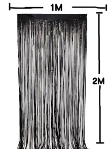 1pc Party Decoration Plastic PET Rain Curtain