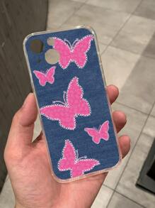 Y2K蝴蝶樣式手機殼 - 彩色 - 查看 2
