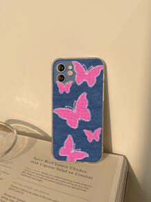 Y2K蝴蝶樣式手機殼 - 彩色 - 查看 3