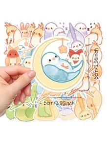40 miếng dán đồ họa hoạt hình - Nhiều màu - Xem 6
