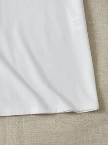 SHEIN Girls Cartoon Graphic Tee Dress - White - View 2