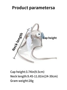 1pc Cat Feather Headband For Funny Time