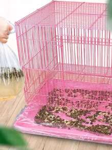 Disposable Rabbit Cage Liner Prevent Movement Liner Pads, Clear Plastic Bunny Cage Liner Bag - Clear - View 1