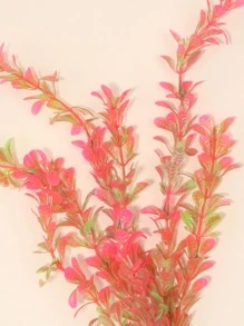 1pc Plastic Aquarium Landscape Simulation Aquatic Plants - Multicolor - View 3