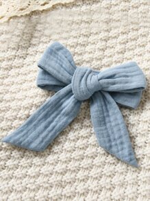 Bebé Body con bordado floral ribete con fruncido - Azul - Ver 3