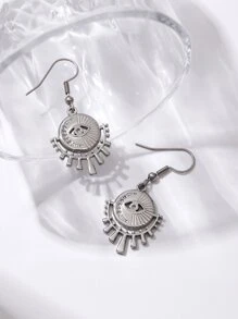 Eye Drop Earrings - Multicolor - View 1