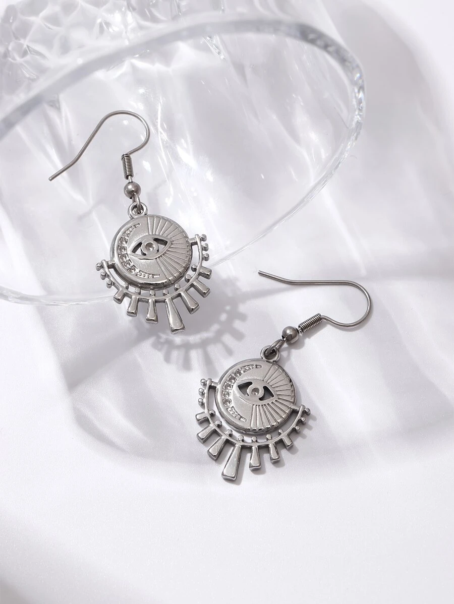 Eye Drop Earrings - Multicolor - View 1