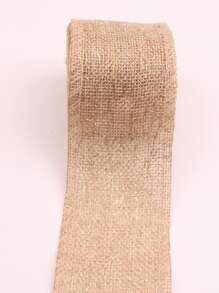 1roll Solid Sewing Webbing, Minimalist Fiber DIY Sewing Webbing - Brown - View 3