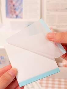 1入組透明便利貼 - 無色 - 查看 3