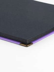 1pc Solid Photo Album - Purple - View 6