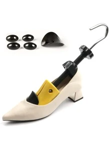 1pc ABS Shoe Support, Black Accessories For Pumps - Yellow - View 1