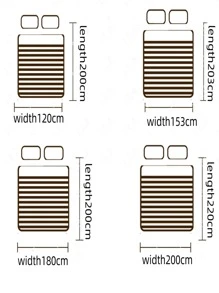 1pc Flower Pattern Bed Skirt, Fabric Ruffle Trim Bedding Bed Skirt For Home - Multicolor - View 2