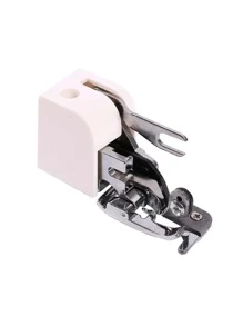 1pc Plastic Sewing Machine Presser Foot, White Sewing Machine Presser Foot Retainer For Sewing - Multicolor - View 1