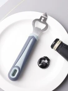 1入組不銹鋼啤酒開瓶器家用簡易便攜式瓶蓋開瓶器 - 彩色 - 查看 4