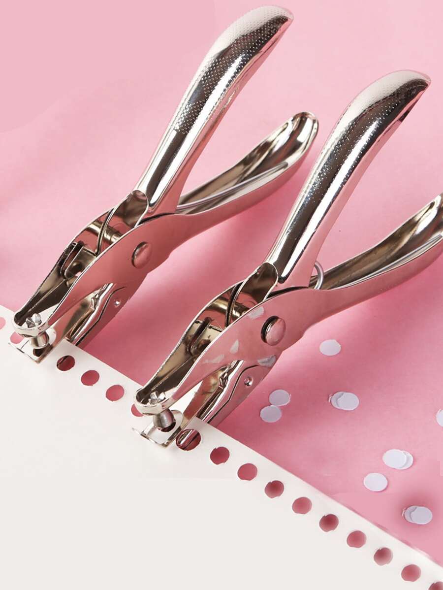 1pc Iron Hole Puncher - Silver - View 1