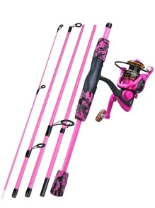 SOUGAYILANG 1 set Varilla con estampado de camuflaje - Rosa - Ver 1