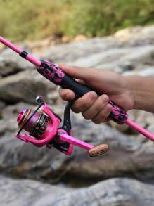 SOUGAYILANG 1 set Varilla con estampado de camuflaje - Rosa - Ver 4