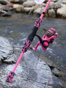 SOUGAYILANG 1 set Varilla con estampado de camuflaje - Rosa - Ver 6