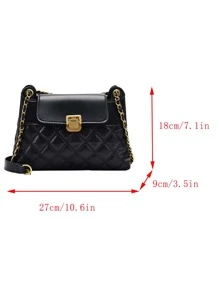 Ligero, Informal De Negocios, De Gran Capacidad, Ligero, Portátil, Informal, Bolso De Hombro Cuadrado Con Solapa Acolchada A La Moda, Bolso De Mano Con Cadena De Gran Capacidad, Bolso De Mano Artificial Para Mujeres Para Niñas, Mujeres, Estudiantes Universitarios, Novatos Y Trabajadores De Cuello Blanco Para Otoño, Invierno Esencial, Para Trabajo, Oficina, Viajes Diarios, Universidad, Para Otoño E Invierno, Aire Libre Para Adolescentes, Mujeres, Estudiantes Universitarias, Novatos Y Trabajadores Administrativos, Perfecto Para Oficina, Universidad, Trabajo, Negocios, Viajes Diarios, Actividades Al Aire Libre, Viajes, Excursiones, Regalo Para Maestros, Regalo Para Mamá, Mochila