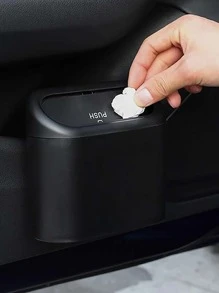 1入組車用垃圾桶 - 黑色 - 查看 1