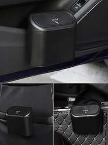 1入組車用垃圾桶 - 黑色 - 查看 3