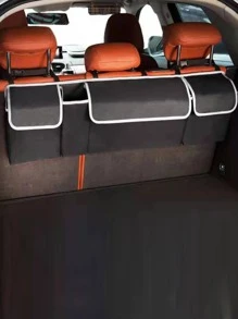 Organizador maletero del coche almacenamiento - Negro - Ver 1