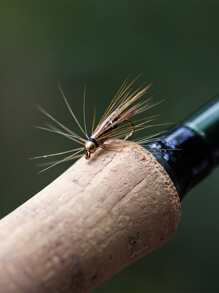 5 piezas Kit de cebo para moscas secas de ninfa de pesca con mosca con caja de aparejos - Multicolor - Ver 2