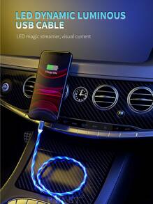 車Type-C發光數據線