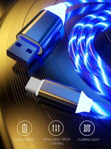 車Type-C發光數據線