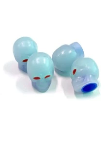 4 gói Vỏ van lốp ô tô phát sáng trong bóng tối - Màu xanh lam - Xem 2