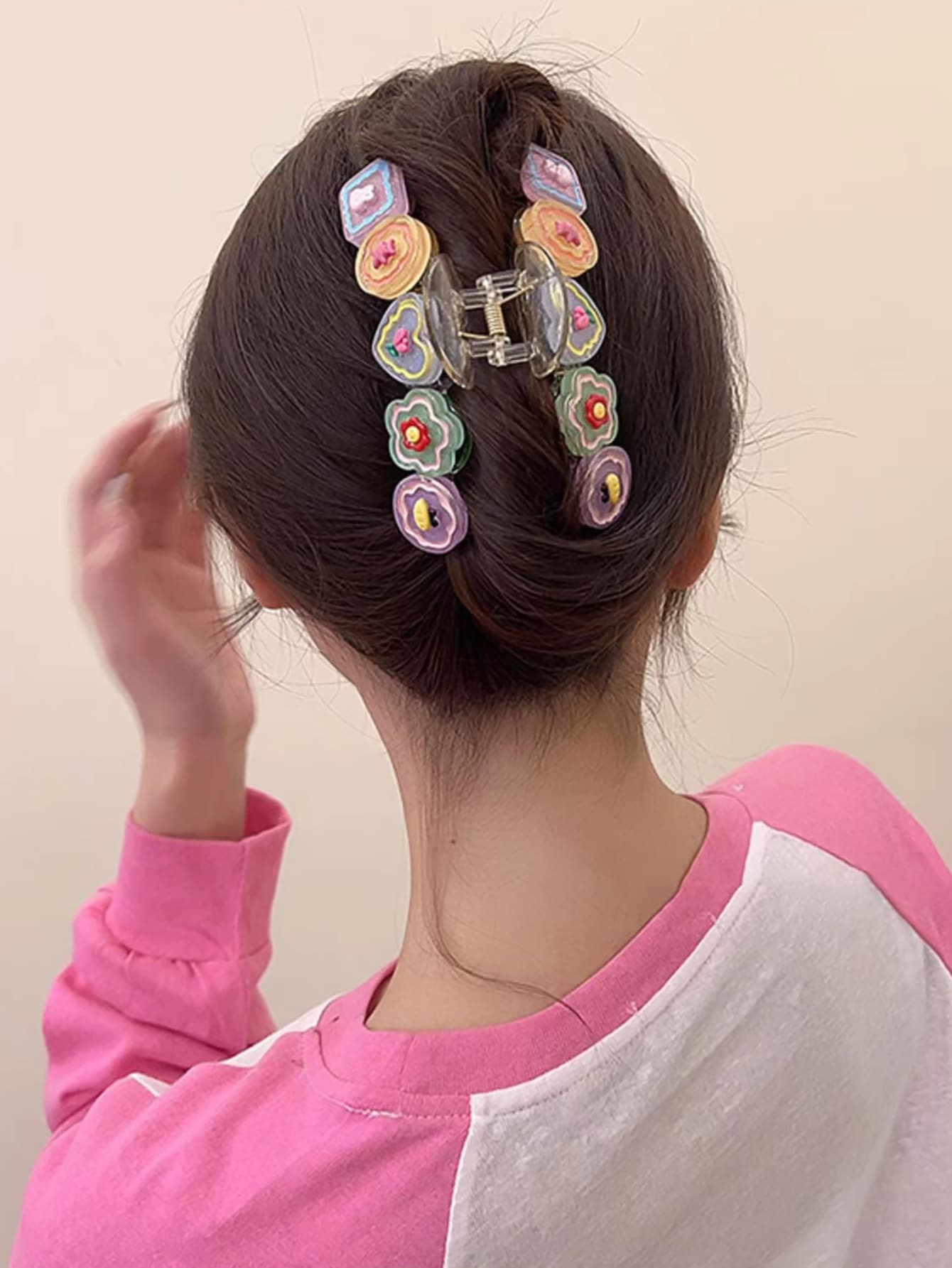 Vuốt Tóc Trang Trí Trái Tim - Nhiều màu - Xem 1