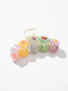 Vuốt Tóc Trang Trí Trái Tim - Nhiều màu - Xem 3