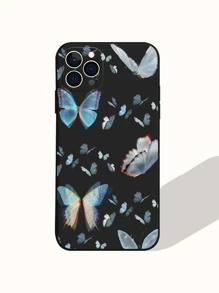 Butterfly Pattern Phone Case - Multicolor - View 1