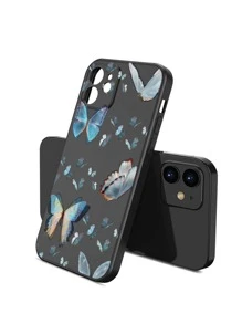 Butterfly Pattern Phone Case - Multicolor - View 5