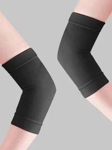 2 件针织弹性护肘 健身房配件 Coderas - 黑色 - 查看 1