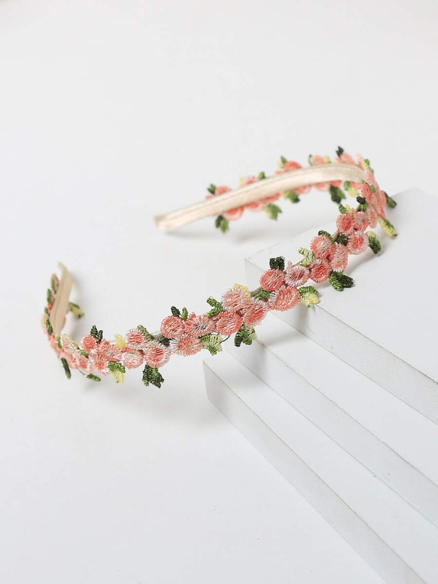 Băng đô trang trí hoa - Nhiều màu - Xem 1