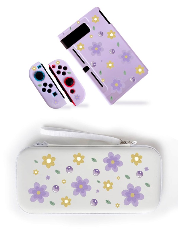 1セット 花柄 Nintendo Switch 収納袋 | SHEIN JAPAN
