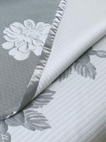 Bộ 3 ga trải giường Polyester phong cách Châu Âu, ga trải giường đa năng, 1 ga trải giường + 2 vỏ gối - Nhiều màu - Xem 5